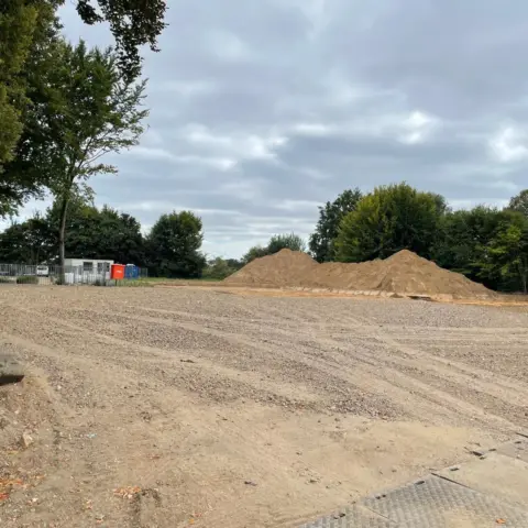 Terrein na egaliseren